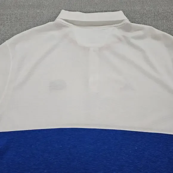 Florida Gators Air Jordan Polo Shirt Mens XL White Blue Football Golf Jumpman - Picture 4 of 16